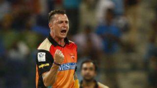 Dale Steyn dismisses Quinton de Kock early in Delhi Daredevils vs Sunrisers Hyderabad, IPL 2014